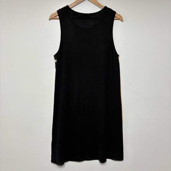 Troubadour Anthropologie Wool Blend Artsy Floral Knee Length Sweater Dress L - Picture 7 of 7